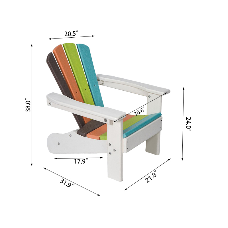 Fix Adirondack-Stühle für Kinder